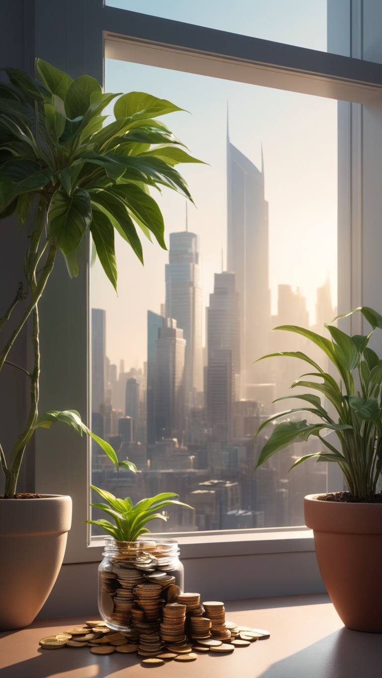 AlbedoBase_XL_A_futuristic_city_skyline_bathed_in_soft_morning_1